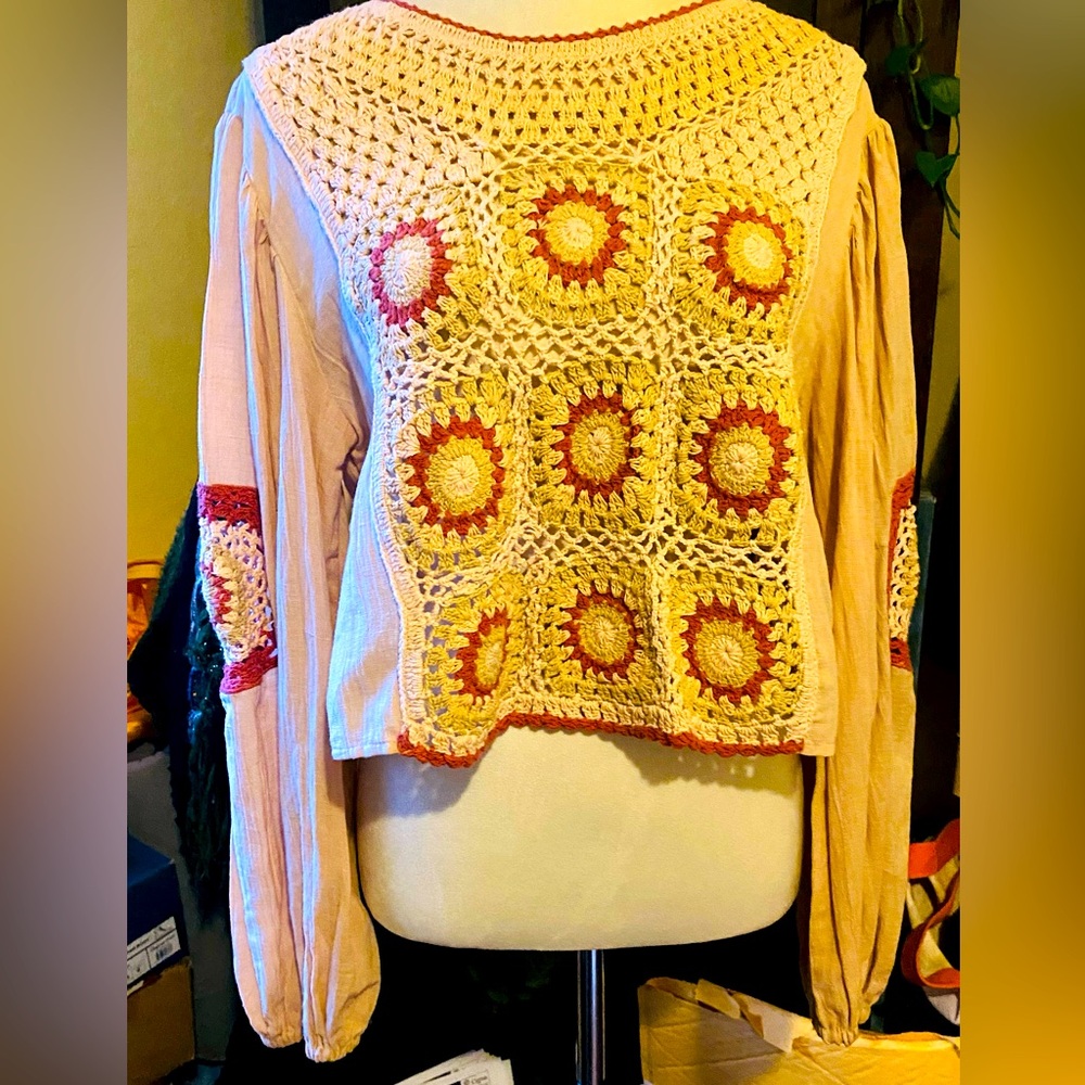 Vintage 70s crop top